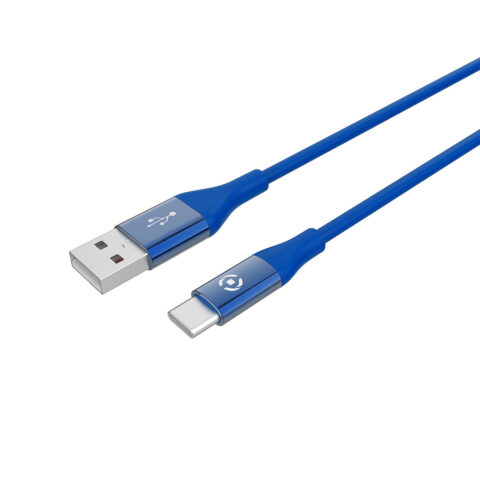 Καλώδιο USB-C σε USB Celly USBTYPECCOLORBL Σκούρο μπλε 1 m
