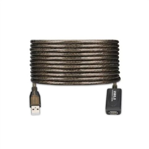 Καλώδιο Επέκτασης USB Ewent EW1023 20 m Μαύρο