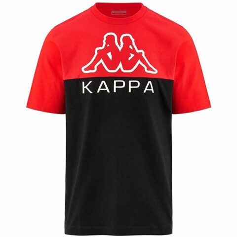 Μπλουζάκι Kappa Emir CKD Μαύρο Κόκκινο Άντρες