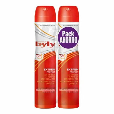 Αποσμητικό Spray Extrem Protect Byly 8411104041158 (2 uds) 200 ml