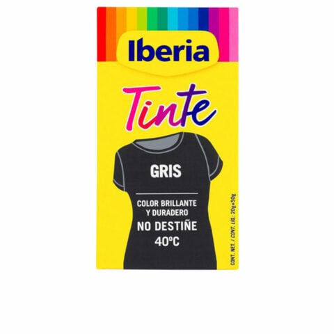 Βαφή για Ρούχα Tintes Iberia   Γκρι 70 g