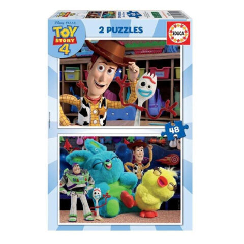 Σετ 2 Παζλ   Toy Story Ready to play         48 Τεμάχια 28 x 20 cm