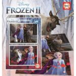 Σετ 2 Παζλ   Frozen Believe         100 Τεμάχια 40 x 28 cm