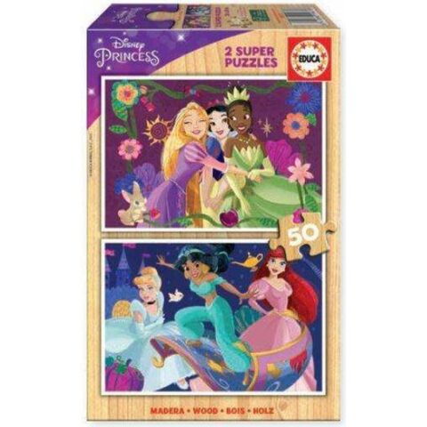 Σετ 2 Παζλ Princesses Disney 50 Τεμάχια