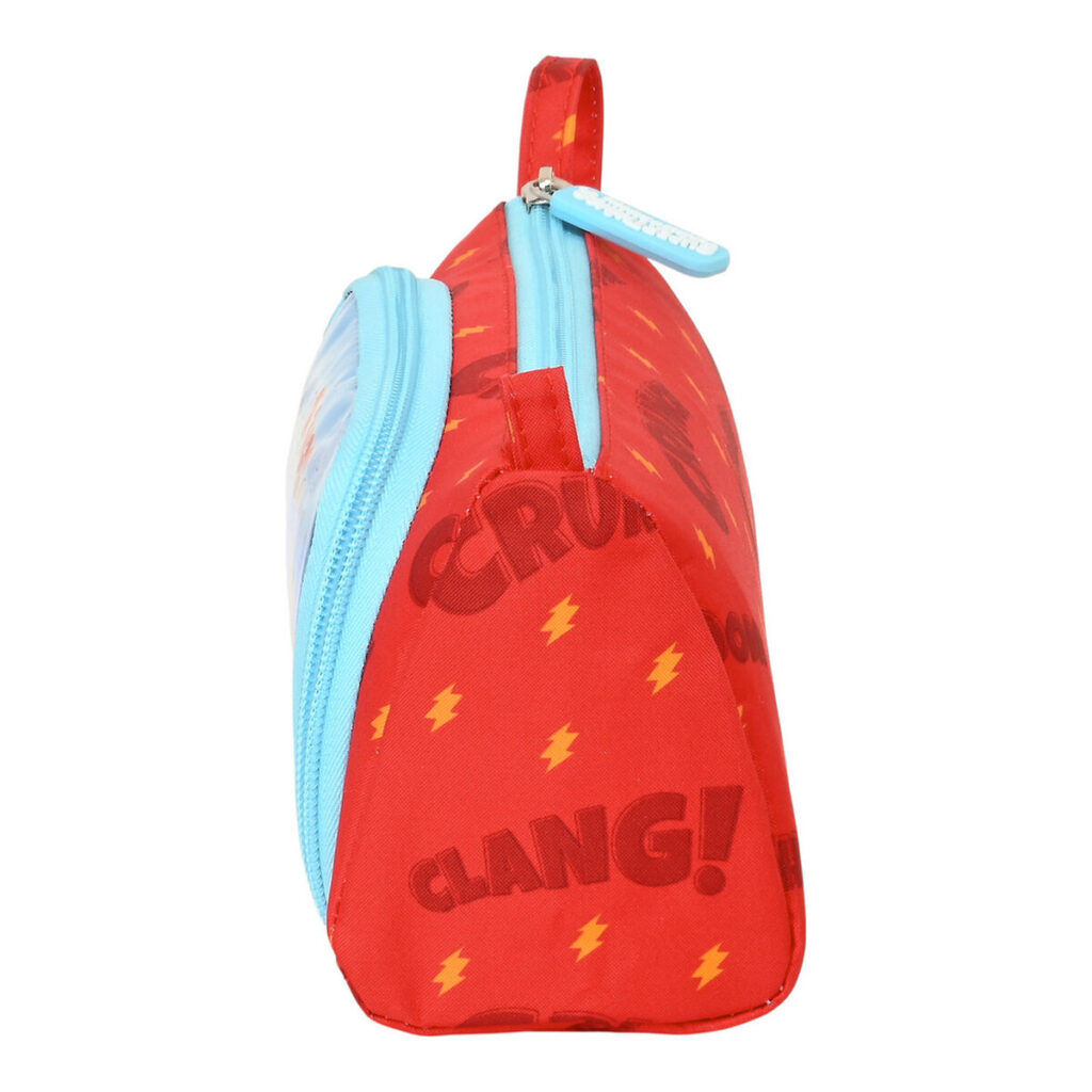 Κασετίνα SuperThings Kazoom kids Μπλε Κόκκινο 20 x 11 x 8.5 cm (32 Τεμάχια)