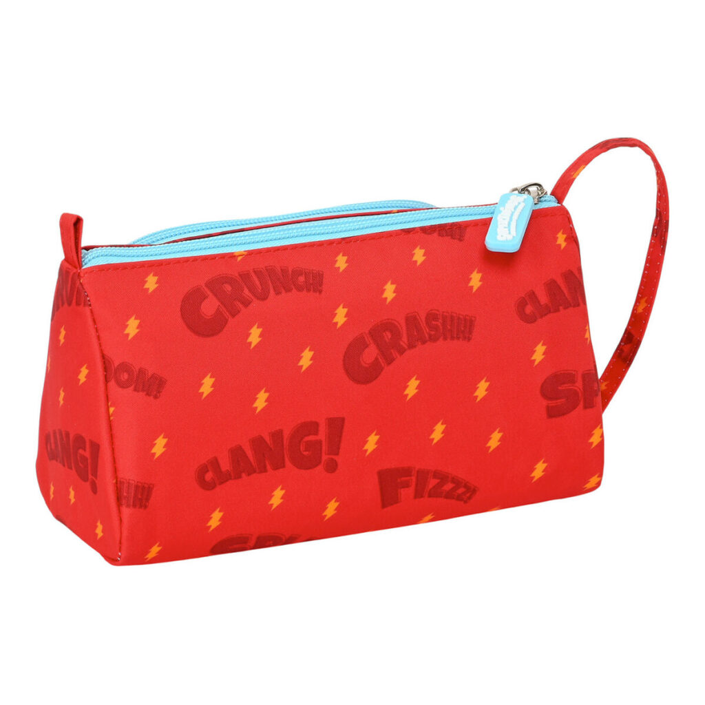 Κασετίνα SuperThings Kazoom kids Μπλε Κόκκινο 20 x 11 x 8.5 cm (32 Τεμάχια)
