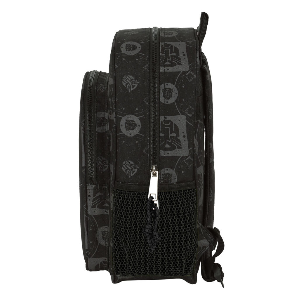 Σχολική Τσάντα Transformers 26 x 34 x 11 cm Μαύρο