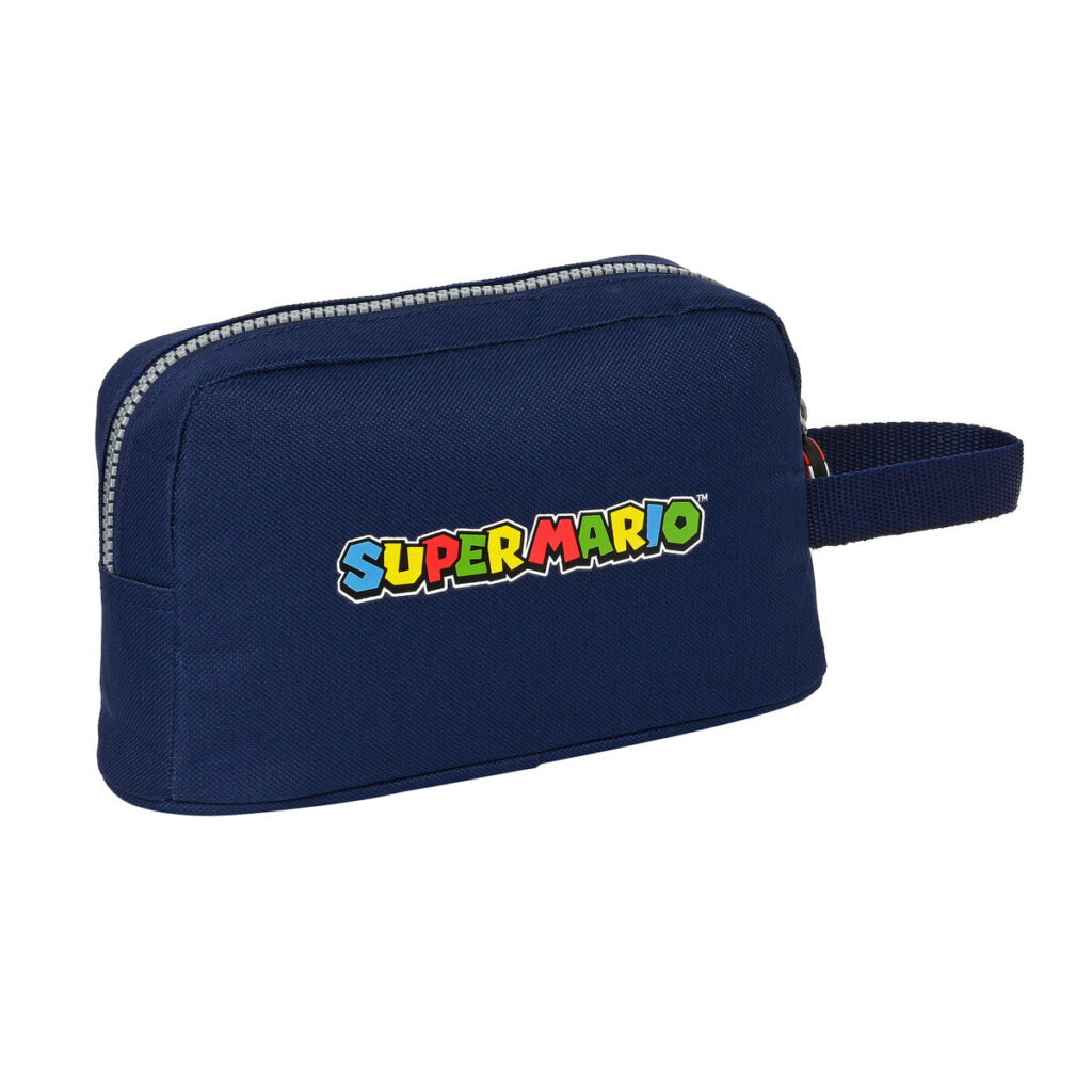 θερμική Θήκη Μεταφοράς Σνακ Super Mario 21.5 x 12 x 6.5 cm Ναυτικό Μπλε