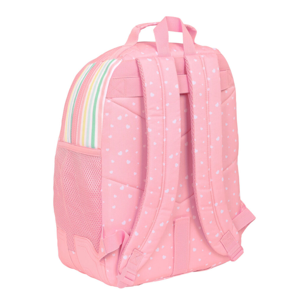 Σχολική Τσάντα BlackFit8 Globitos Ροζ 32 x 42 x 15 cm