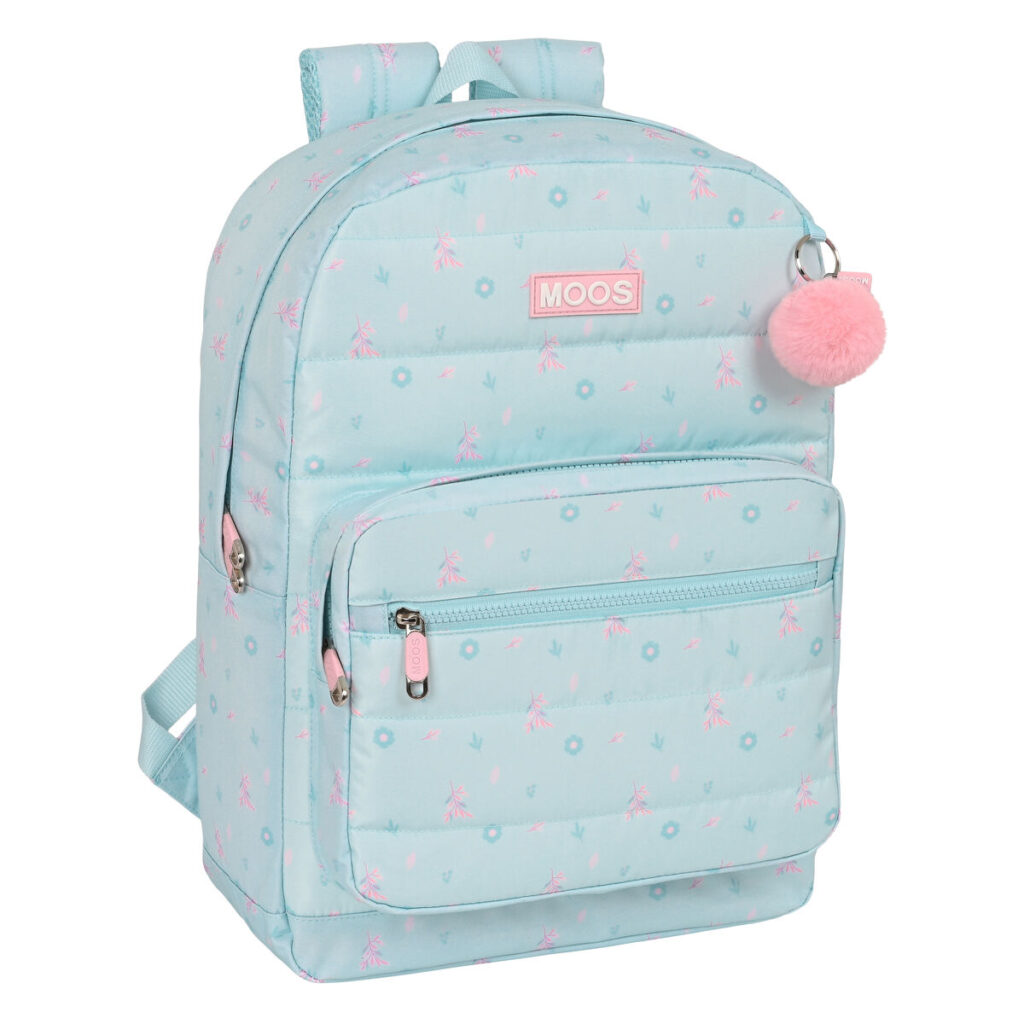 Σακίδιο για Laptop Moos Garden 32 x 43 x 14 cm Τυρκουάζ