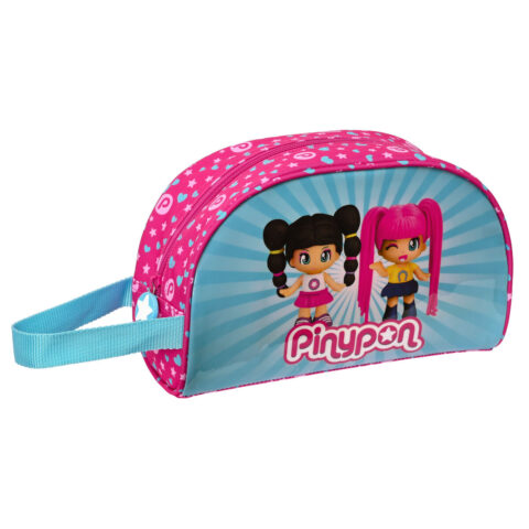 Τσάντα Ταξιδιού Pinypon Μπλε Ροζ πολυεστέρας 300D 26 x 16 x 9 cm