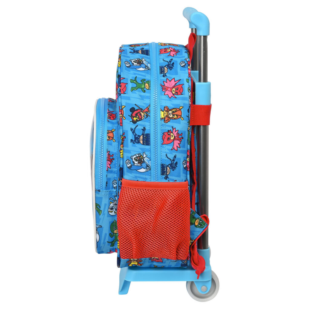 Σχολική Τσάντα με Ρόδες PJ Masks 26 x 34 x 11 cm Μπλε