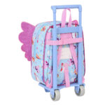 Σχολική Τσάντα με Ρόδες My Little Pony Wild & free Μπλε Ροζ 22 x 27 x 10 cm