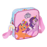 Τσάντα Ώμου My Little Pony Wild & free Μπλε Ροζ 16 x 18 x 4 cm