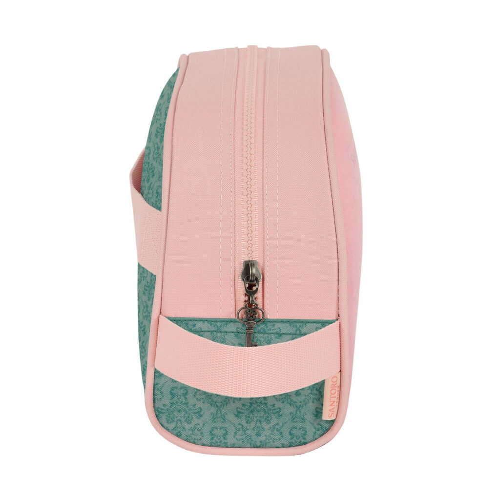 Τσάντα Ταξιδιού Santoro Swan lake Γκρι Ροζ πολυεστέρας 300D 28 x 18 x 10 cm