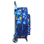 Σχολική Τσάντα με Ρόδες Sonic Speed Μπλε 33 x 42 x 14 cm