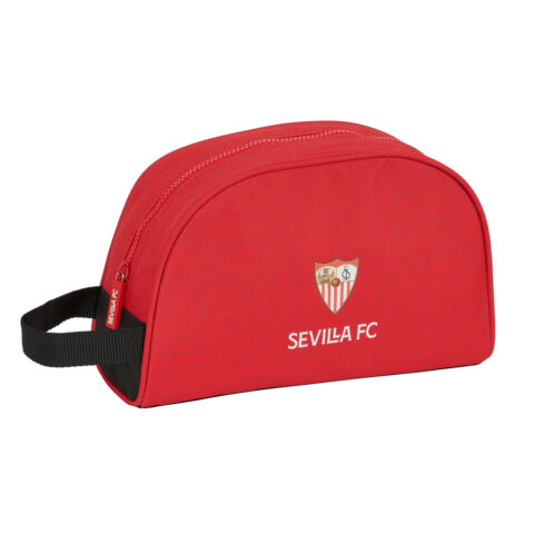 Τσάντα Ταξιδιού Sevilla Fútbol Club Μαύρο Κόκκινο πολυεστέρας 600D 28 x 18 x 10 cm