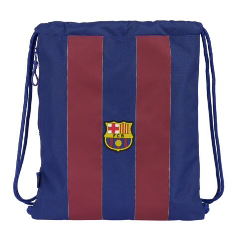 Σχολική Τσάντα με Σχοινιά F.C. Barcelona Κόκκινο Ναυτικό Μπλε 35 x 40 x 1 cm