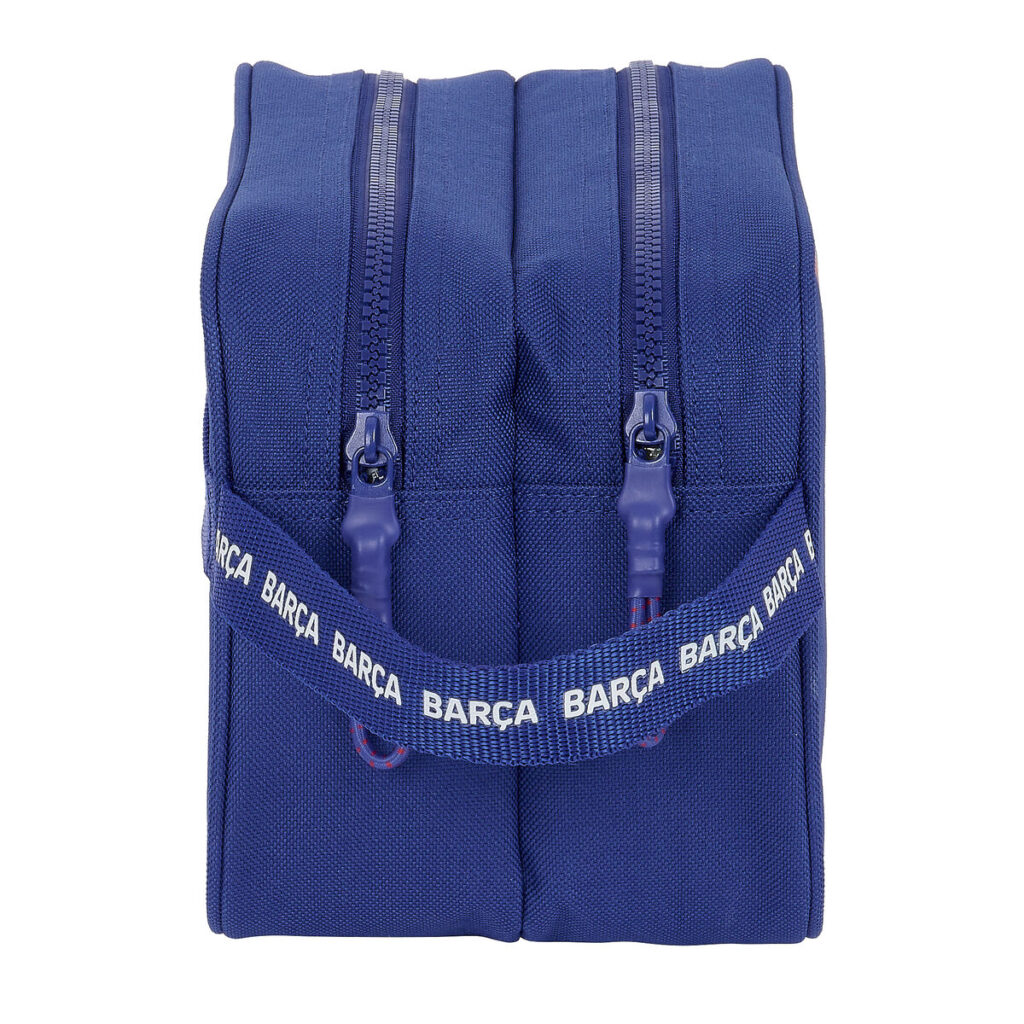 Τσάντα Ταξιδιού F.C. Barcelona Κόκκινο Ναυτικό Μπλε πολυεστέρας 600D 26 x 15 x 12.5 cm