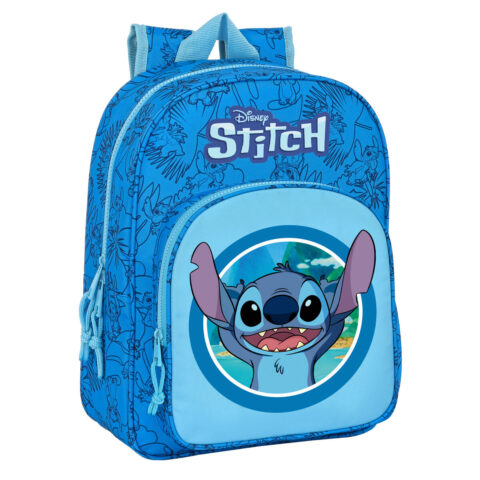 Σχολική Τσάντα Stitch Μπλε 26 x 34 x 11 cm