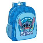 Σχολική Τσάντα Stitch Μπλε 32 X 38 X 12 cm