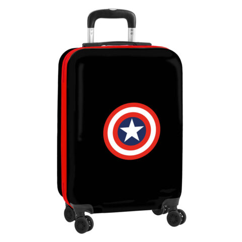 Βαλίτσα Καμπίνας Capitán América Μαύρο 34