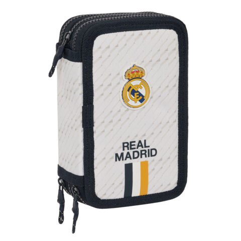 Τριπλή Κσετίνα Real Madrid C.F. Λευκό 12.5 x 19.5 x 5.5 cm (36 Τεμάχια)