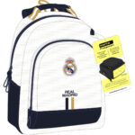 Σχολική Τσάντα Real Madrid C.F. Λευκό 32 x 42 x 15 cm