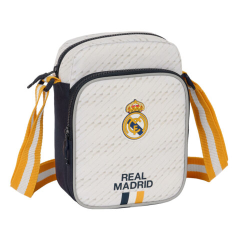 Τσάντα Ώμου Real Madrid C.F. Λευκό 16 x 22 x 6 cm