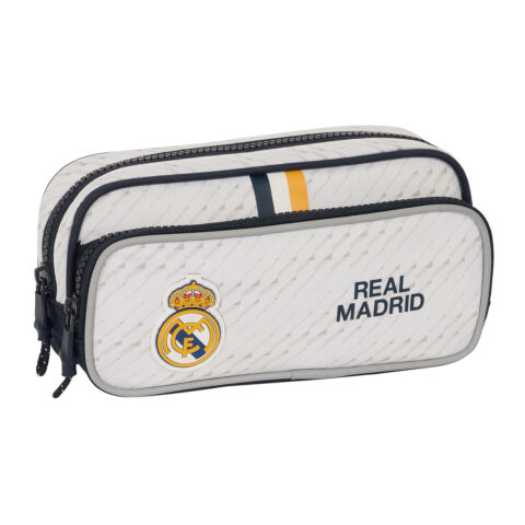 Κασετίνα Real Madrid C.F. Λευκό 21 x 10.5 x 6 cm