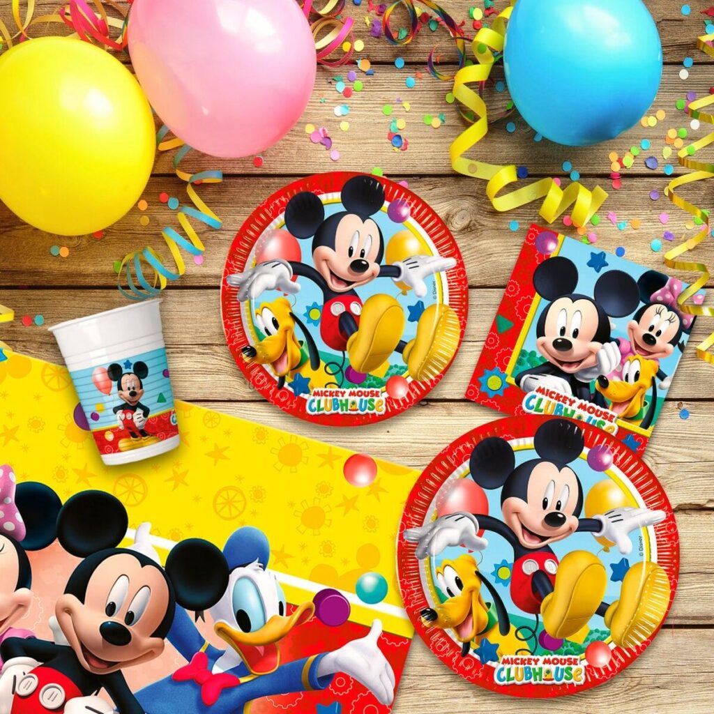 Σετ Γιορτινά Είδη Mickey Mouse 66 Τεμάχια