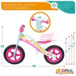 Παιδικό ποδήλατο Woomax 12" Μονόκερος Χωρίς πετάλια