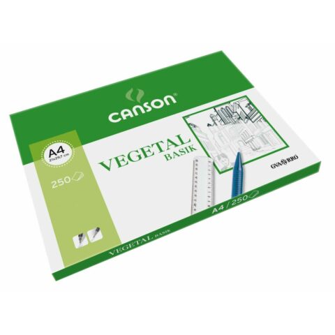 Χαρτί Μεταφραμμένο Canson Basik A4 90 g/m² 210 x 297 mm