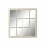 Τοίχο καθρέφτη DKD Home Decor Λευκό Κρυστάλλινο Ξύλο MDF Cottage Μαρινάτος 87