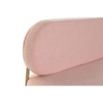 Καναπές DKD Home Decor Ροζ Μέταλλο 120 x 61 x 79 cm