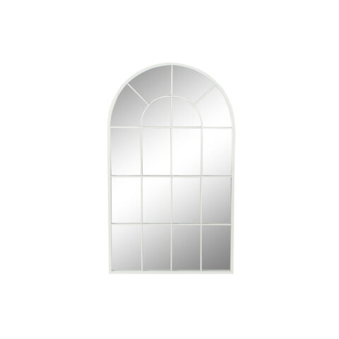 Τοίχο καθρέφτη DKD Home Decor Λευκό Κρυστάλλινο Σίδερο Παράθυρο 70 x 2
