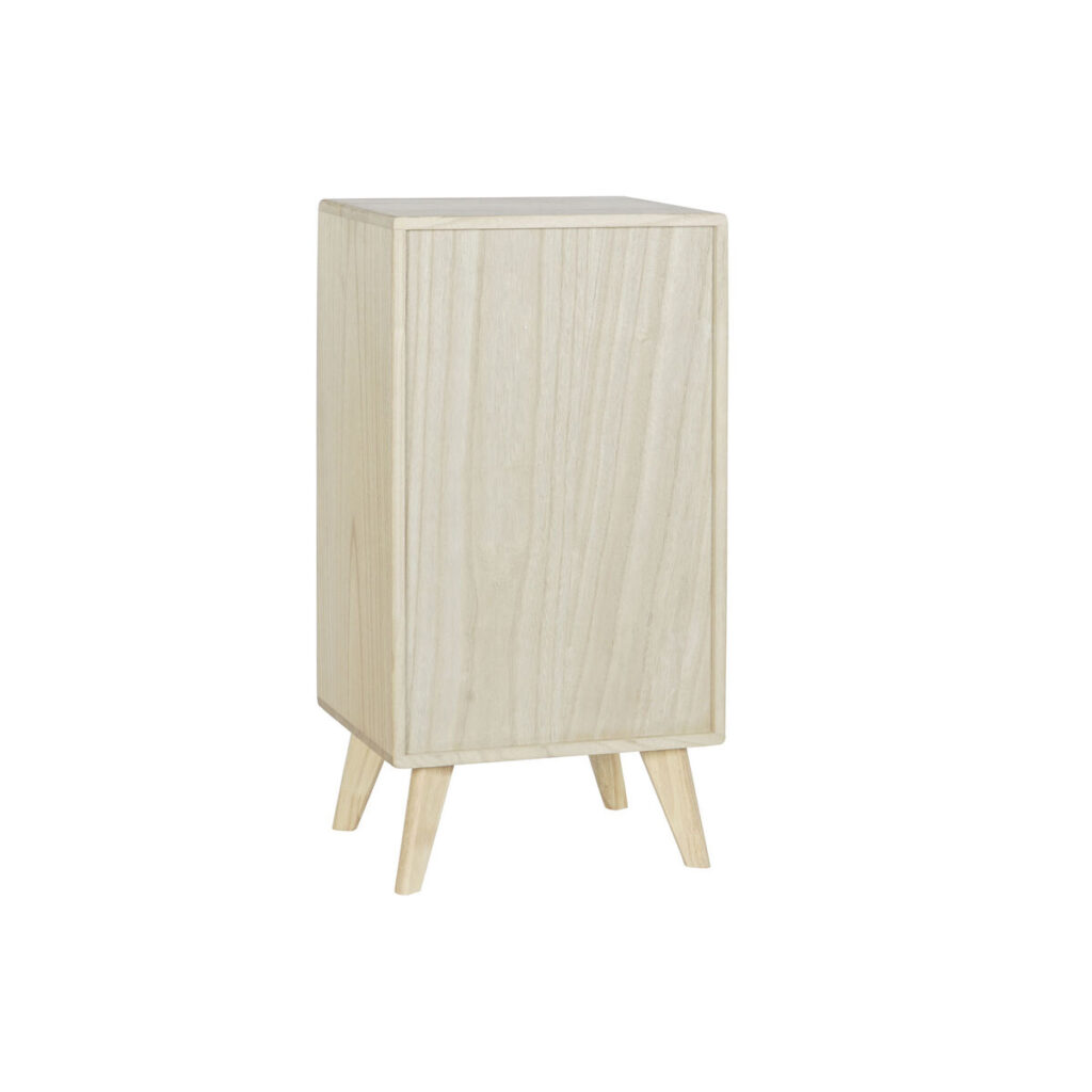 Σιφονιέρα DKD Home Decor Φυσικό ξύλο καουτσούκ Ξυλο παουλόβνια Ξύλο MDF 40 x 30 x 78 cm