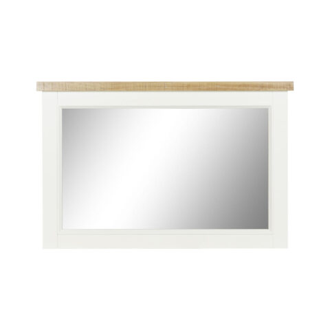 Τοίχο καθρέφτη DKD Home Decor Καφέ Μπεζ Κρυστάλλινο Ρομαντικό 90 x 4 x 60 cm