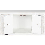 Κονσόλα DKD Home Decor Λευκό Φυσικό Έλατο Ξύλο MDF 98 x 26 x 80 cm