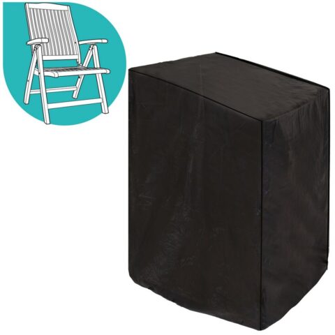 Κάλυμμα για Καρέκλα Πολυθρόνα Μαύρο PVC 89 x 76 x 107 cm