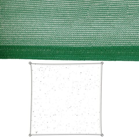 Η σκιά πλέει Τέντα Πράσινο πολυαιθυλένιο 500 x 500 x 0