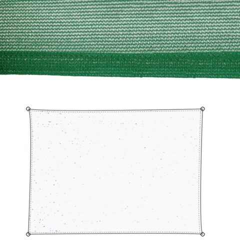 Η σκιά πλέει Τέντα Πράσινο πολυαιθυλένιο 300 x 400 x 0