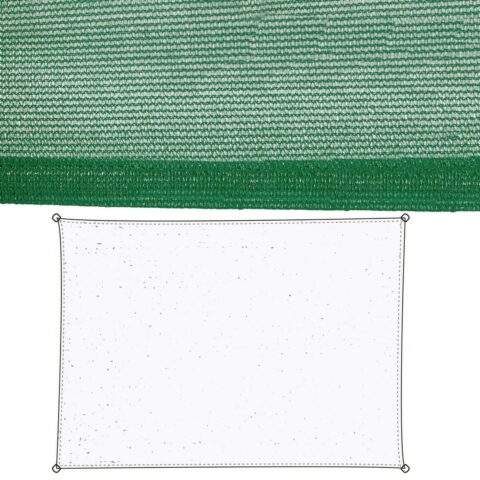 Η σκιά πλέει Τέντα Πράσινο πολυαιθυλένιο 90 x 180 x 0