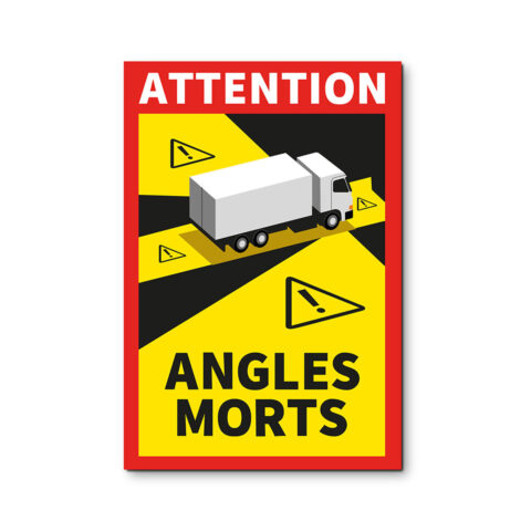 Αυτοκόλλητα EDM Angles Morts Φορτηγό 3 Μονάδες 17 x 25 cm
