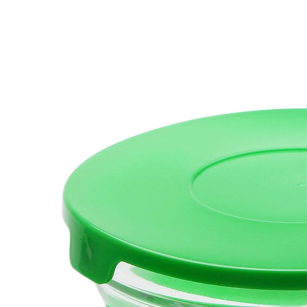 Σετ με 5 Κυτία Γεύματος Bergner Πράσινο Κρυστάλλινο Πλαστική ύλη