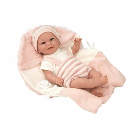 Κούκλα μωρού Arias Elegance Babyto Πιπίλα 35 cm Ροζ