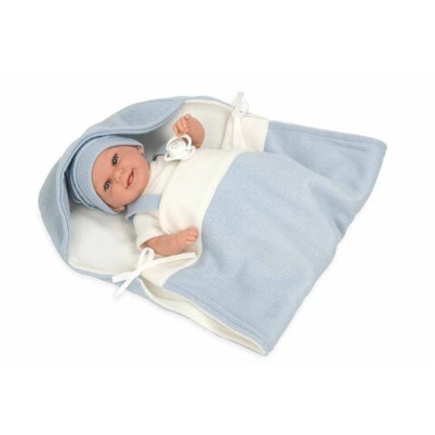Κούκλα μωρού Arias Elegance Babyto Πιπίλα 35 cm Μπλε