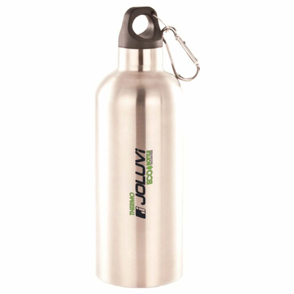 Μπουκάλι νερού Joluvi Ecothermo 600 ml Γκρι Ανοξείδωτο ατσάλι