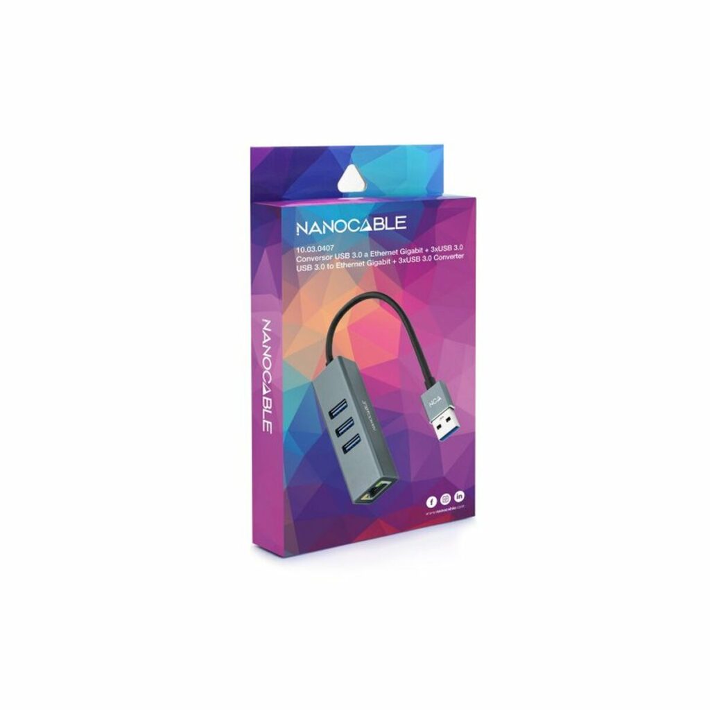 Αντάπτορας USB σε Ethernet NANOCABLE ANEAHE0818
