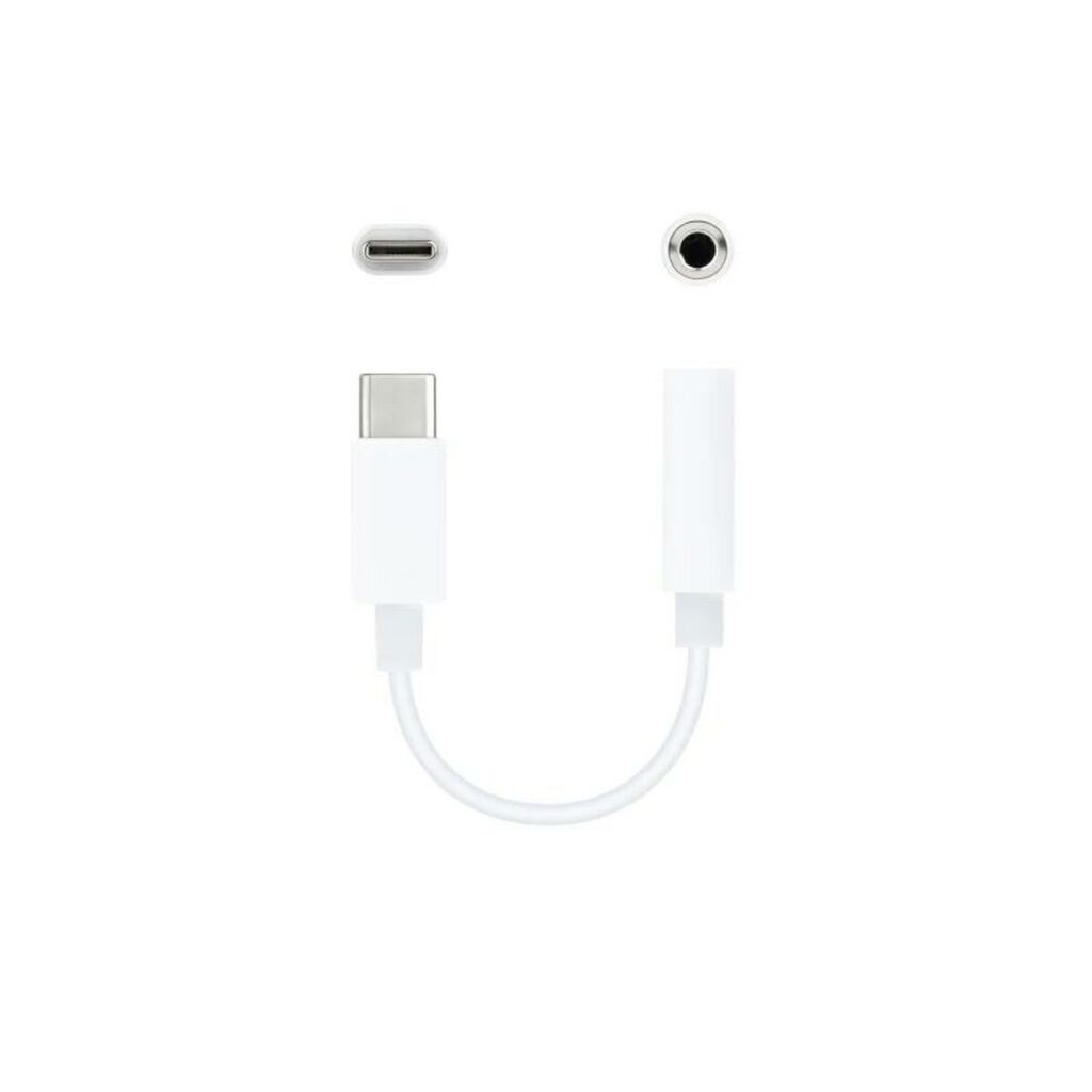 Αντάπτορας USB C σε Jack 3.5 mm NANOCABLE 10.24.1205-W Λευκό